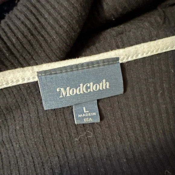 ModCloth Ribbed Lined Dress Size L - Picture 4 of 5